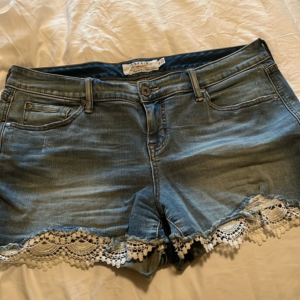 Torrid Jean Shorts